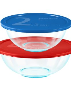 Pyrex Smart Essentials 4-piece Glass Mixing Bowl Set